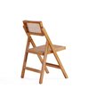 Manhattan Comfort Pullman Folding Dining Chair in Nature Cane- Set of 2 DCCA08-NA